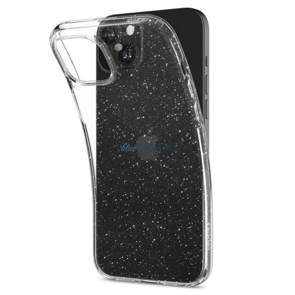 SPIGEN Liquid Crystal tok iPhone 15 PLUS csillogó kristály