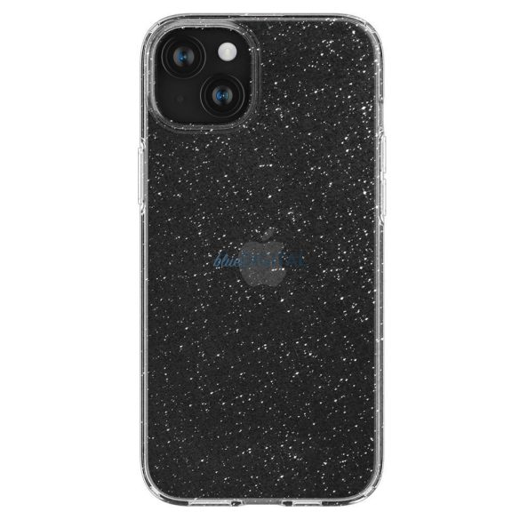 SPIGEN Liquid Crystal tok iPhone 15 PLUS csillogó kristály