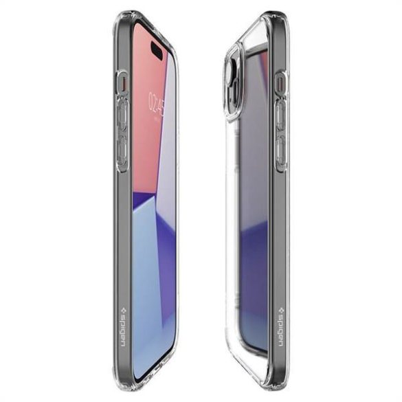 SPIGEN Ultra hibrid iPhone 15 PLUS átlátszó tok