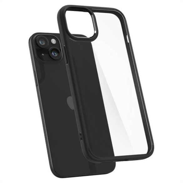 SPIGEN Ultra hibrid iPhone 15 PLUS matt fekete tok