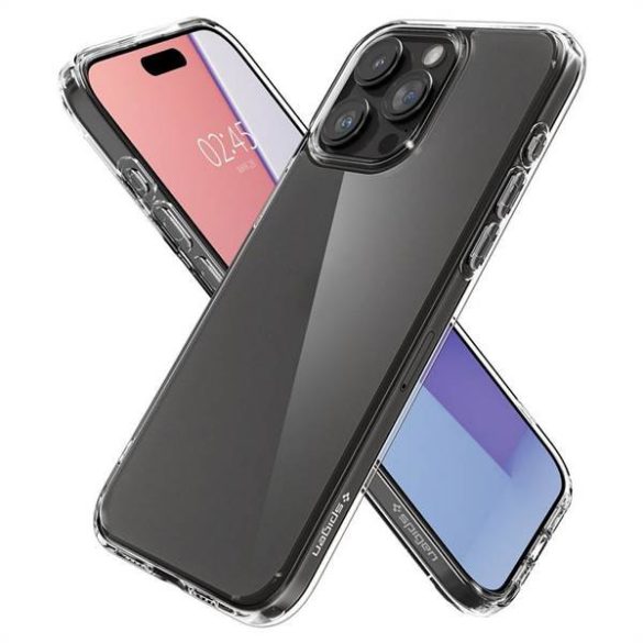 SPIGEN Ultra hibrid iPhone 15 PRO átlátszó tok