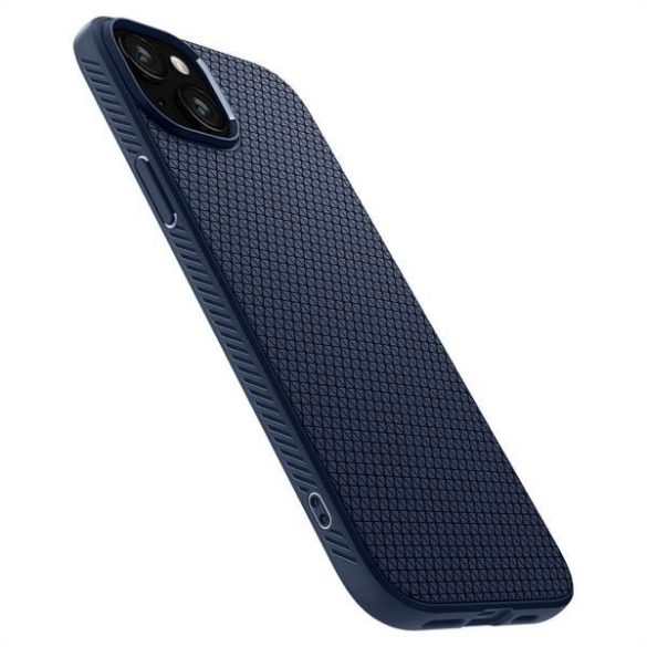 SPIGEN Liquid Air tok iPhone 15 tengerészkék