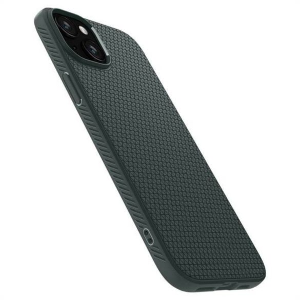 SPIGEN Liquid Air tok iPhone 15 zöld