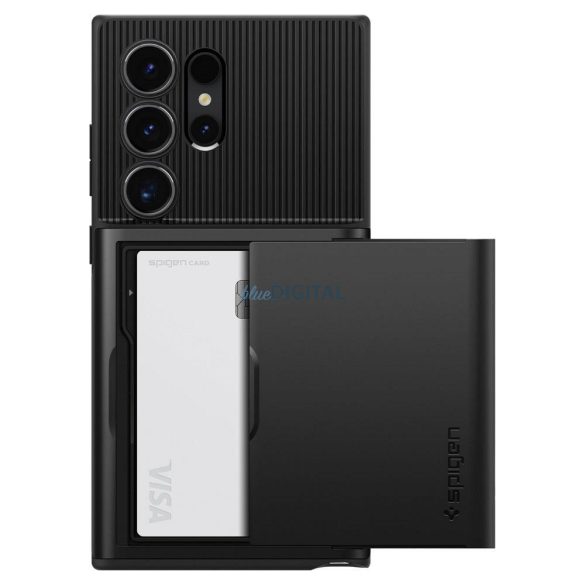 Spigen Slim Armor tok SAMSUNG S24 Ultra fekete