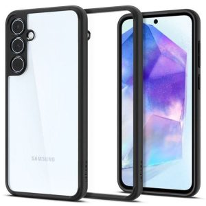 Spigen Ultra Hybrid tok Samsung Galaxy A55 5G - matt fekete