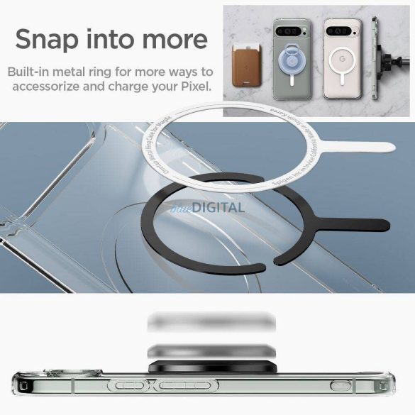 Spigen Ultra Hybrid Onetap Ring MagSafe-kompatibilis tok Google Pixel 9 Pro - fehér