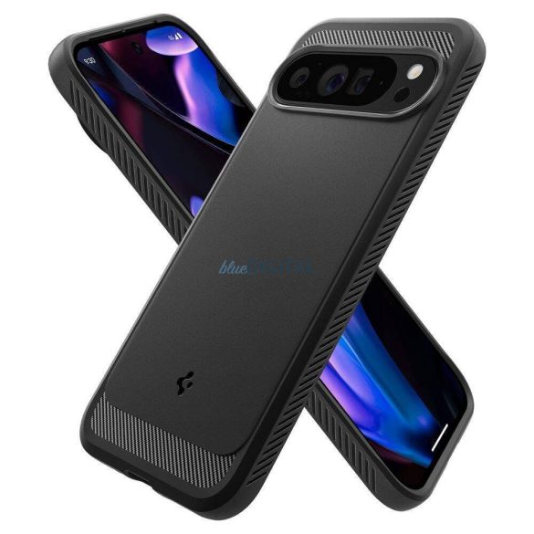 Spigen Rugged Armor tok Google Pixel 9 Pro XL - fekete