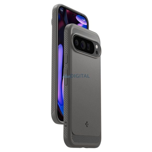 Spigen Rugged Armor tok Google Pixel 9 Pro XL - márványszürke