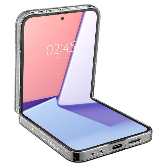 Spigen Airskin tok Samsung Galaxy Z Flip6 - átlátszó csillogós