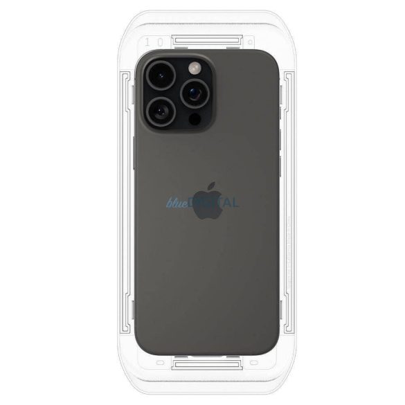 Spigen Glas.tR ”EZ FIT” üvegfólia felhelyezést segítő kerettel iPhone 16 Pro Max (2 db)