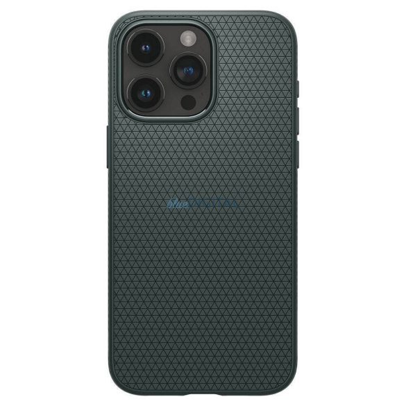 Spigen Liquid Air tok iPhone 16 Pro Max - sötétzöld