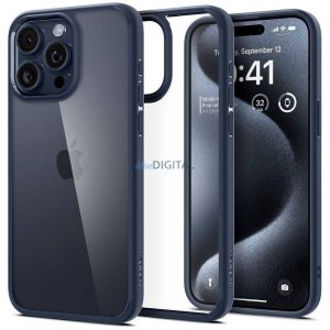 Spigen Ultra Hybrid tok iPhone 16 Pro Max - tengerészkék