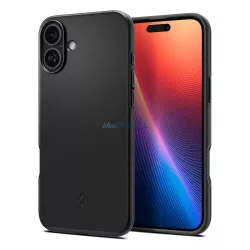   Spigen Thin Fit Mag MagSafe-kompatibilis tok iPhone 16 Plus - fekete