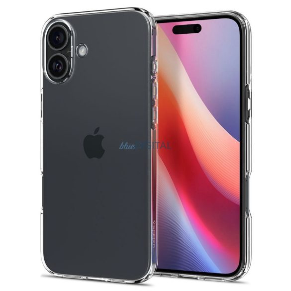 Spigen Liquid Crystal tok iPhone 16 Plus - átlátszó