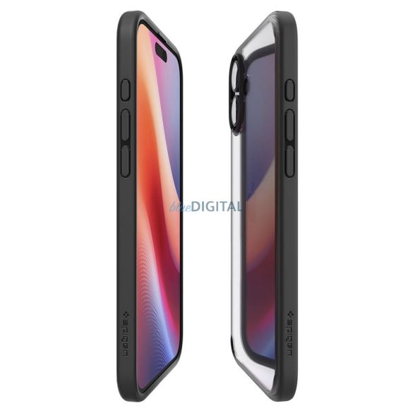 Spigen Ultra Hybrid tok iPhone 16 Plus - fekete