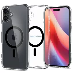   Spigen Ultra Hybrid Mag MagSafe-kompatibilis tok iPhone 16 Plus - fekete