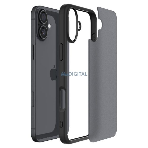 Spigen Ultra Hybrid tok iPhone 16 - fekete