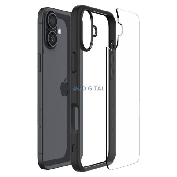 Spigen Ultra Hybrid tok iPhone 16 - fekete