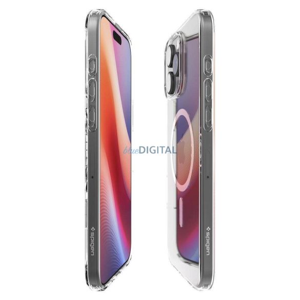 Spigen Liquid Crystal Mag MagSafe-kompatibilis tok iPhone 16 Pro Max - átlátszó