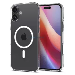   Spigen Liquid Crystal Mag MagSafe-kompatibilis tok iPhone 16 Plus - átlátszó