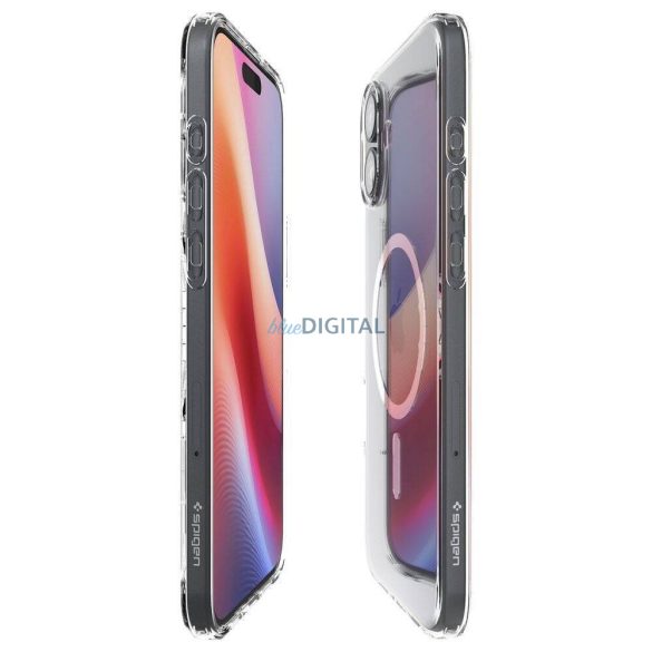 Spigen Liquid Crystal Mag MagSafe-kompatibilis tok iPhone 16 Plus - átlátszó