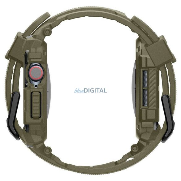 Spigen Rugged Armor "Pro" tok Apple Watch 10 46mm - olívazöld