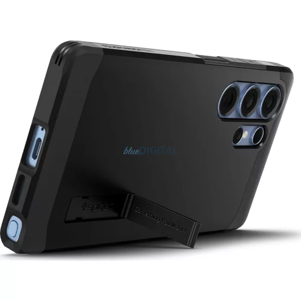 SPIGEN TOUGH ARMOR MagSafe-kompatibilis tok Samsung S25 Ultra-hoz - fekete