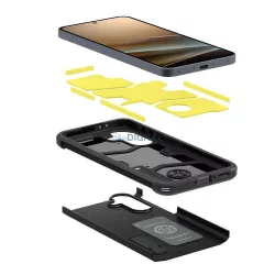 SPIGEN TOUGH ARMOR tok Samsung A36 5G-hez - fekete
