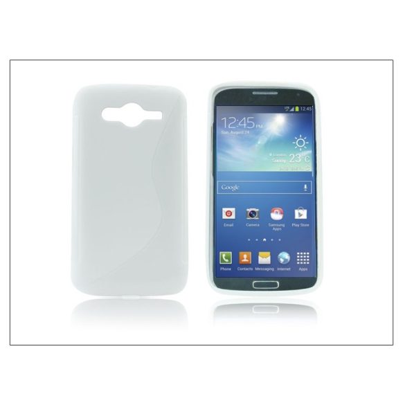 Samsung SM-G386 Galaxy Core LTE szilikon hátlap - S-Line - fehér