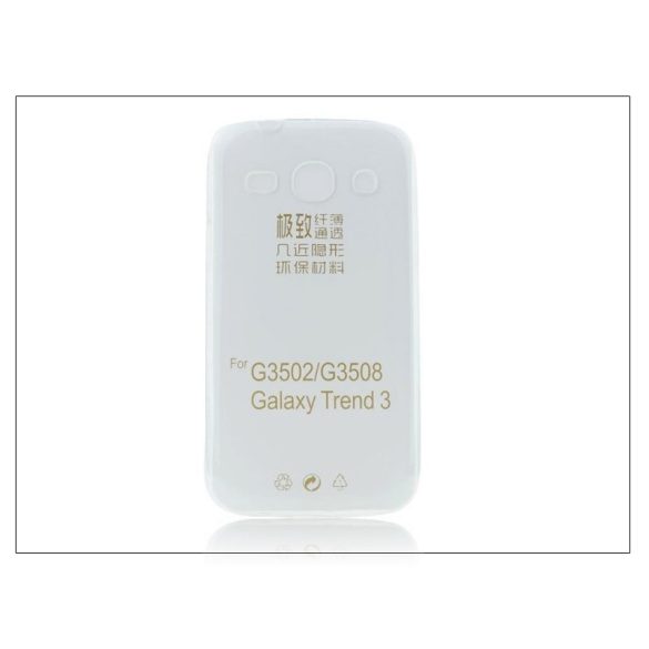 Samsung G3500 Galaxy Core Plus szilikon hátlap - Ultra Slim 0,3 mm - transparent