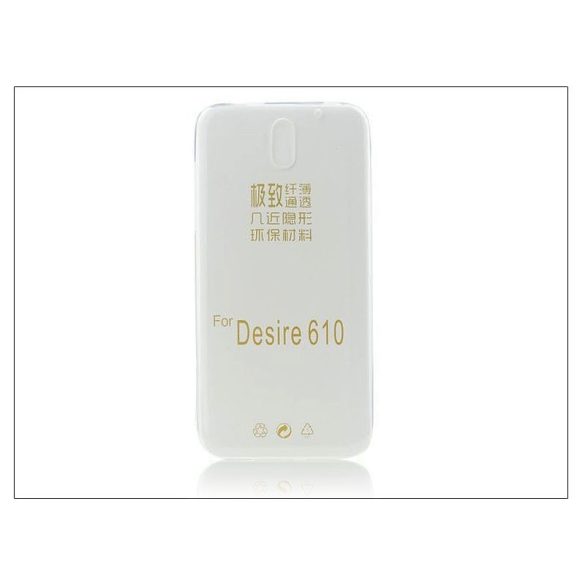 HTC Desire 610 szilikon hátlap - Ultra Slim 0,3 mm - transparent