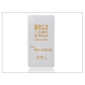 Sony Xperia M4 Aqua (E2303/E2306/E2353) szilikon hátlap - Ultra Slim 0,3 mm - transparent