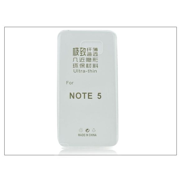 Samsung SM-N920 Galaxy Note 5 szilikon hátlap - Ultra Slim 0,3 mm - transparent