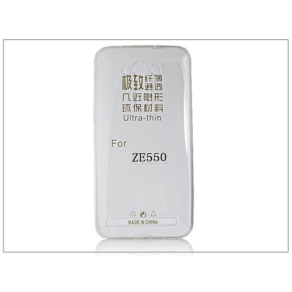 Asus Zenfone 2 Laser ZE550KL szilikon hátlap - Ultra Slim 0,3 mm - transparent