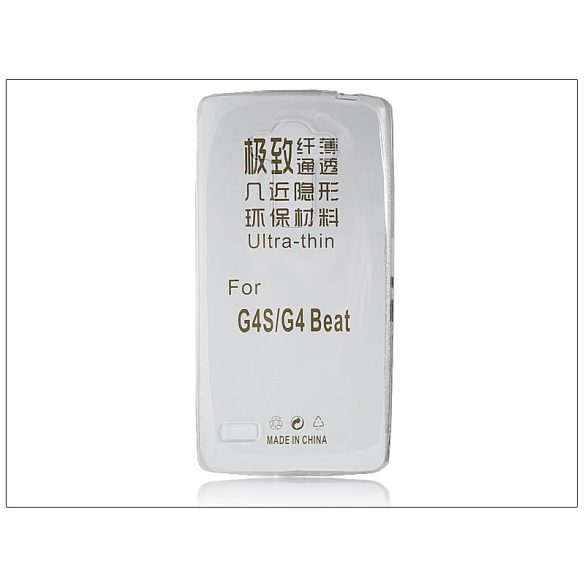 LG G4s/G4 Beat H735 szilikon hátlap - Ultra Slim 0,3 mm - transparent