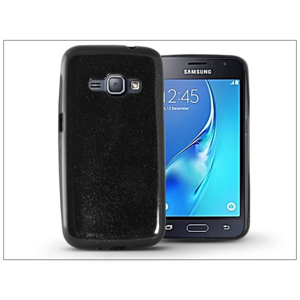 Samsung J120F Galaxy J1 (2016) szilikon hátlap - Jelly Flash - fekete
