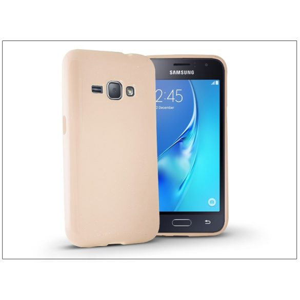 Samsung J120F Galaxy J1 (2016) szilikon hátlap - Jelly Flash - gold