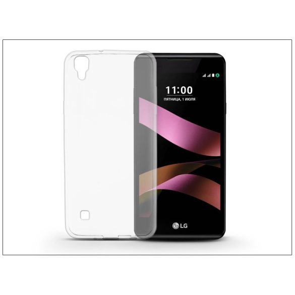 LG X Style szilikon hátlap - Ultra Slim 0,3 mm - transparent