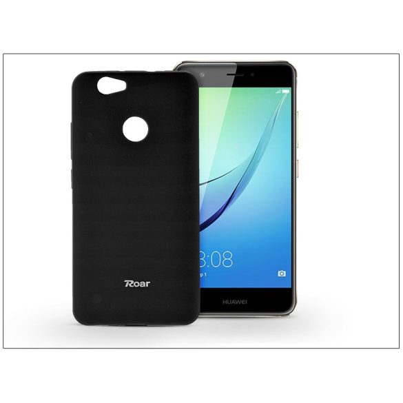 Huawei Nova szilikon hátlap - Roar All Day Full 360 - fekete