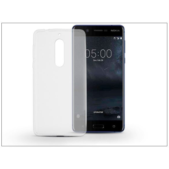 Nokia 5 szilikon hátlap - Ultra Slim 0,3 mm - transparent