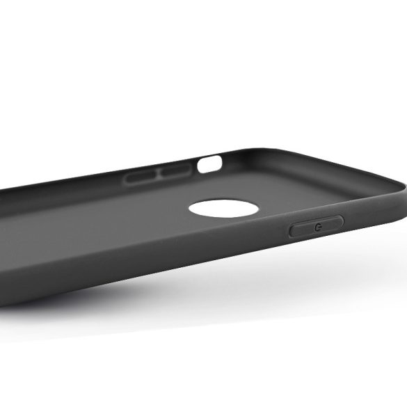 Apple iPhone 5/5S/SE szilikon hátlap - Soft - fekete