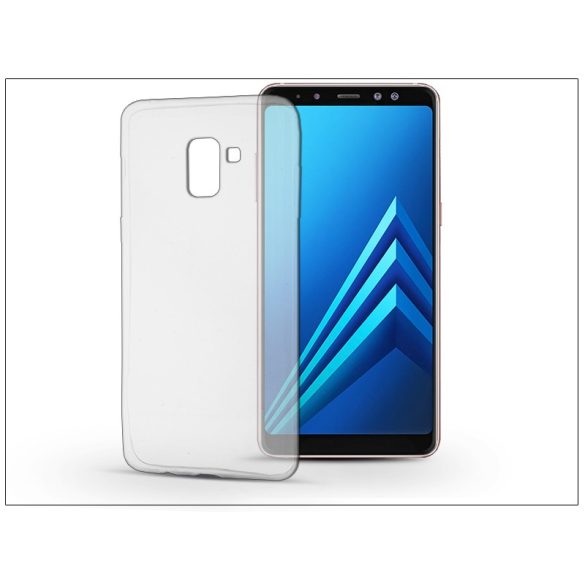Samsung A730F Galaxy A8 Plus (2018) szilikon hátlap - Ultra Slim 0,3 mm - transparent