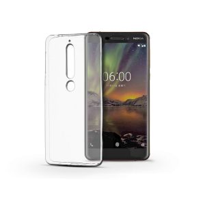 Nokia 6 (2018) szilikon hátlap - Ultra Slim 0,3 mm - transparent