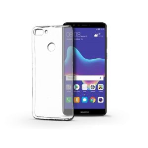 Huawei Y9 (2018) szilikon hátlap - Ultra Slim 0,3 mm - transparent