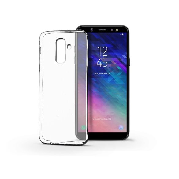 Samsung A605 Galaxy A6 Plus (2018) szilikon hátlap - Ultra Slim 0,3 mm - transparent