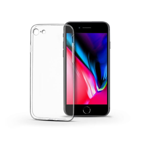 Apple iPhone 7/iPhone 8/SE 2020 szilikon hátlap - Soft Clear - transparent