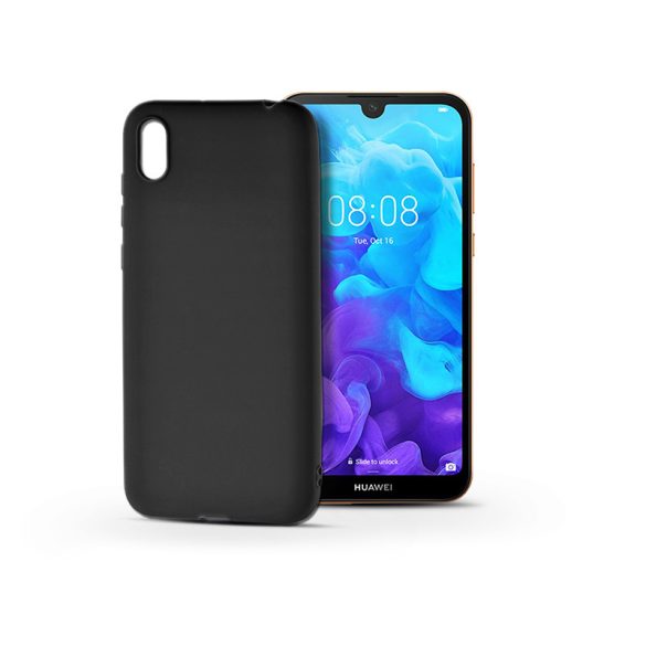 Huawei Y5 (2019) szilikon hátlap - Soft - fekete