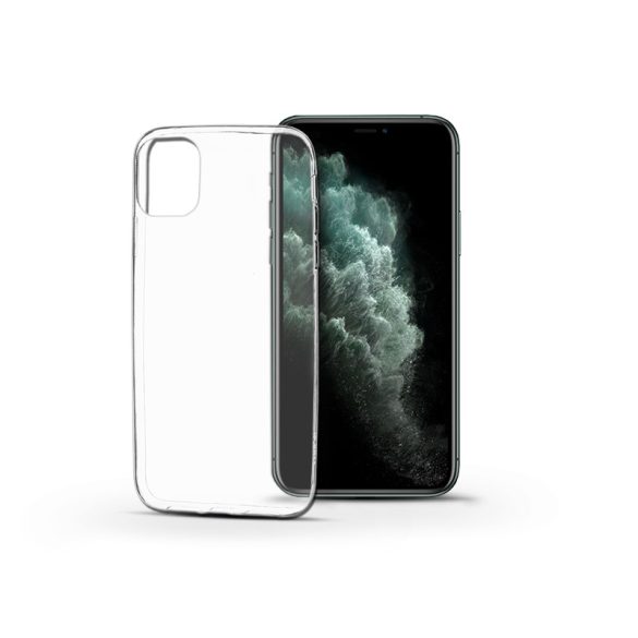 Apple iPhone 11 Pro szilikon hátlap - Soft Clear - átlátszó