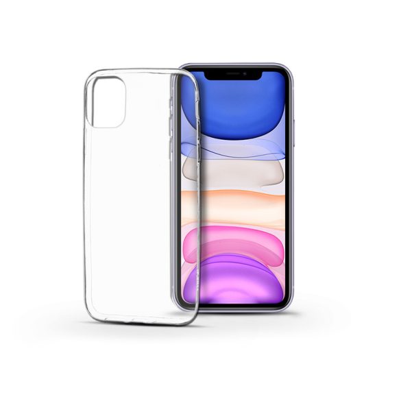 Apple iPhone 11 szilikon hátlap - Soft Clear - transparent