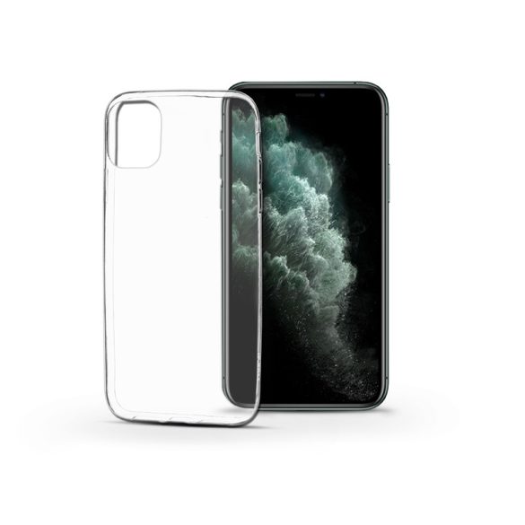 Apple iPhone 11 Pro Max szilikon hátlap - Soft Clear - transparent